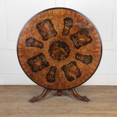 19th Century Marquetry Centre Table - 3559137