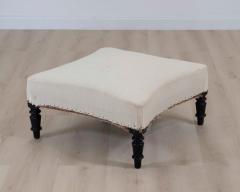 19th Century Napoleon III French Stool Ready to Upholster - 4743923
