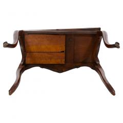 19th Century Napoleon III Mahogany Console Game Table - 2786524