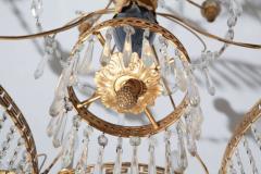 19th Century Neoclassical Baltic Crystal and Gilt Bronze Chandelier - 695214