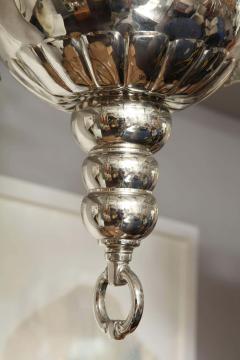 19th Century Nickel Plated Bronze Chandelier - 3130105