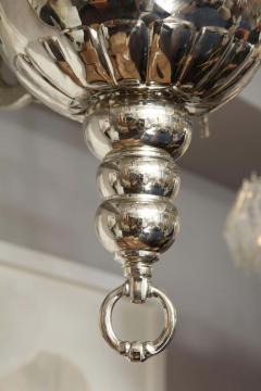19th Century Nickel Plated Bronze Chandelier - 3130106