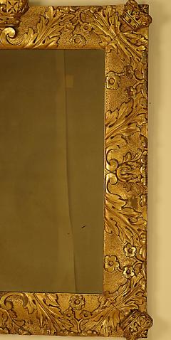 19th Century Northern European Mirror With Crowns - 2309753