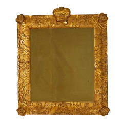 19th Century Northern European Mirror With Crowns - 2309761