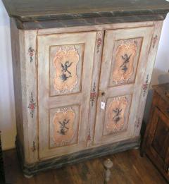 19th Century Northern Italian Paint Decorated Armoire - 451663