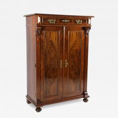 19th Century Nut Wood Cabinet Vertiko Austria circa 1890 - 4023504