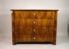 19th Century Nutwood Biedermeier Chest of Drawers Commode Austria ca 1840 - 4224412