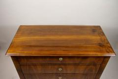 19th Century Nutwood Biedermeier Chest of Drawers Commode Austria ca 1840 - 4224414