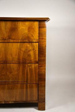 19th Century Nutwood Biedermeier Chest of Drawers Commode Austria ca 1840 - 4224454