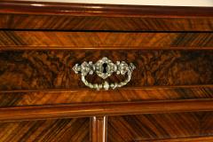 19th Century Nutwood Half Cabinet Nutwood Burl Austria circa 1880 - 4016876