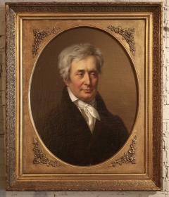 19th Century Oil Portrait Painting of a Count - 294147