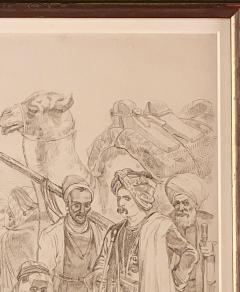 19th Century Orientalist Drawing by Georg Wilhelm Timm - 2685334
