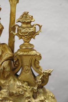 19th Century Ormolu Gilt Bronze Antique Table Clock - 3006729