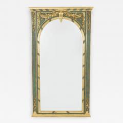 19th Century Painted Gilded Italian Pier Mirror - 2474580