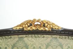 19th Century Painted Giltwood Framed Settee - 2256237