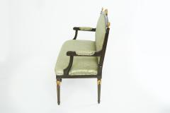 19th Century Painted Giltwood Framed Settee - 2256263