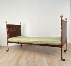 19th Century Painted Metal Tole French Campaign Bed circa 1830 - 2679968