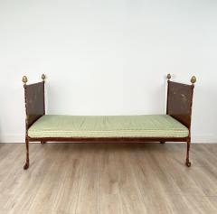 19th Century Painted Metal Tole French Campaign Bed circa 1830 - 2679969