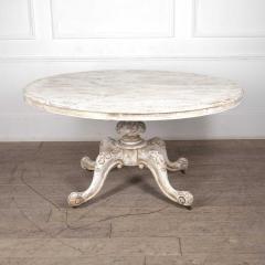 19th Century Painted Oval Centre Table - 3559155
