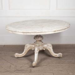19th Century Painted Oval Centre Table - 3559158