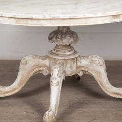 19th Century Painted Oval Centre Table - 3559226