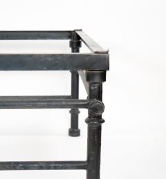19th Century Painted Wrought Iron Coffee Cocktails Table - 3534413