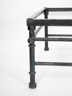 19th Century Painted Wrought Iron Coffee Cocktails Table - 3534417