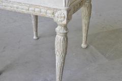 19th Century Pair Of Swedish Gustavian Period Stool In Original Paint - 1675473