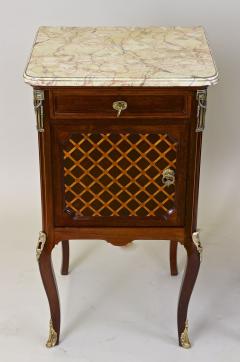 19th Century Pair Of Transitional Nightstands Side Tables France ca 1870 - 4608504