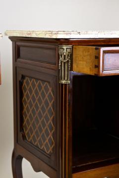 19th Century Pair Of Transitional Nightstands Side Tables France ca 1870 - 4608512
