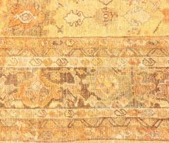 19th Century Persian Sultanabad Botanic Handmade Wool Rug - 2461861