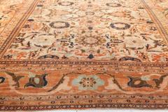 19th Century Persian Sultanabad Handwoven Wool Carpet - 2462035