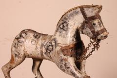 19th Century Polychrome Wooden Horse - 2880295