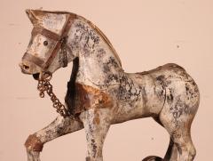 19th Century Polychrome Wooden Horse - 2880297