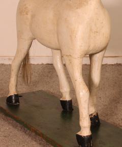 19th Century Polychrome Wooden Horse - 3070807