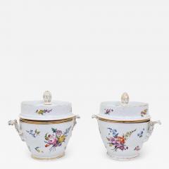 19th Century Porcelain Fruit Coolers a Pair - 3021198