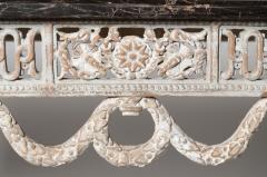 19th Century Provencal Louis XVI Console with Portoro Marble Top - 4709136