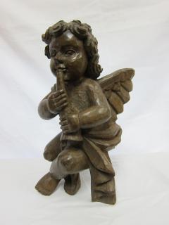 19th Century Putto Baroque Sculpture - 558378