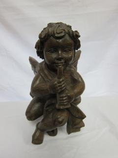 19th Century Putto Baroque Sculpture - 558388