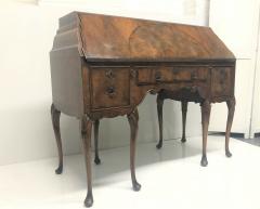 19th Century Queen Anne Style Walnut Inlaid Secretary - 1618447