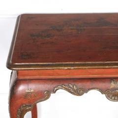 19th Century Red Lacquered Centre Table - 3559119