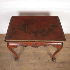 19th Century Red Lacquered Centre Table - 3559120