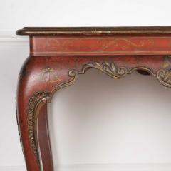 19th Century Red Lacquered Centre Table - 3559123