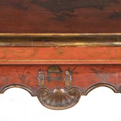 19th Century Red Lacquered Centre Table - 3559208