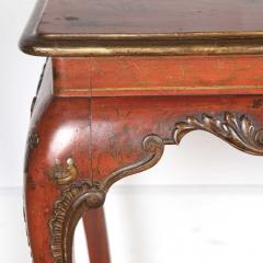 19th Century Red Lacquered Centre Table - 3559257