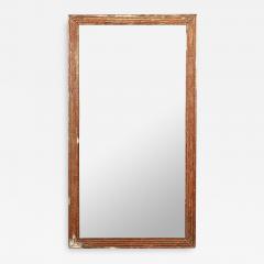 19th Century Reeded Wood Frame French Mirror - 2766296