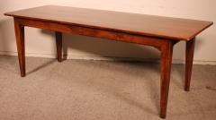 19th Century Refectory Table In Cherry France - 3100052