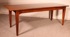 19th Century Refectory Table In Cherry France - 3100053