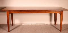 19th Century Refectory Table In Cherry France - 3100055