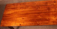 19th Century Refectory Table In Cherry France - 3100059